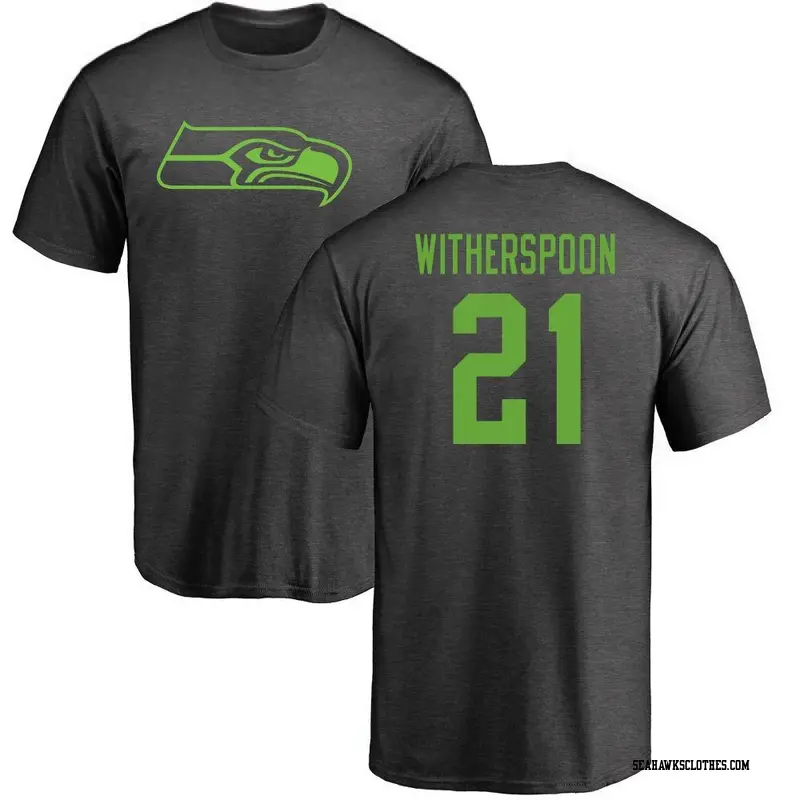 Men's Seattle Seahawks ＃21 Devon Witherspoon Ash One Color T-Shirt